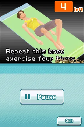 Let's Pilates! (USA) (En,Fr,De,Es,It) screen shot game playing